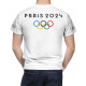 Paris 2024 Olympics Game France White T-Shirt Paris 2024 Olympics Game France White T-Shirt, OLYMP--FR-1