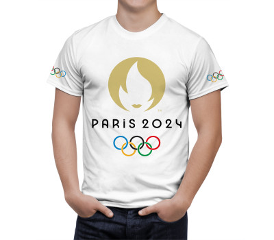 Paris 2024 Olympics Game France White T-Shirt