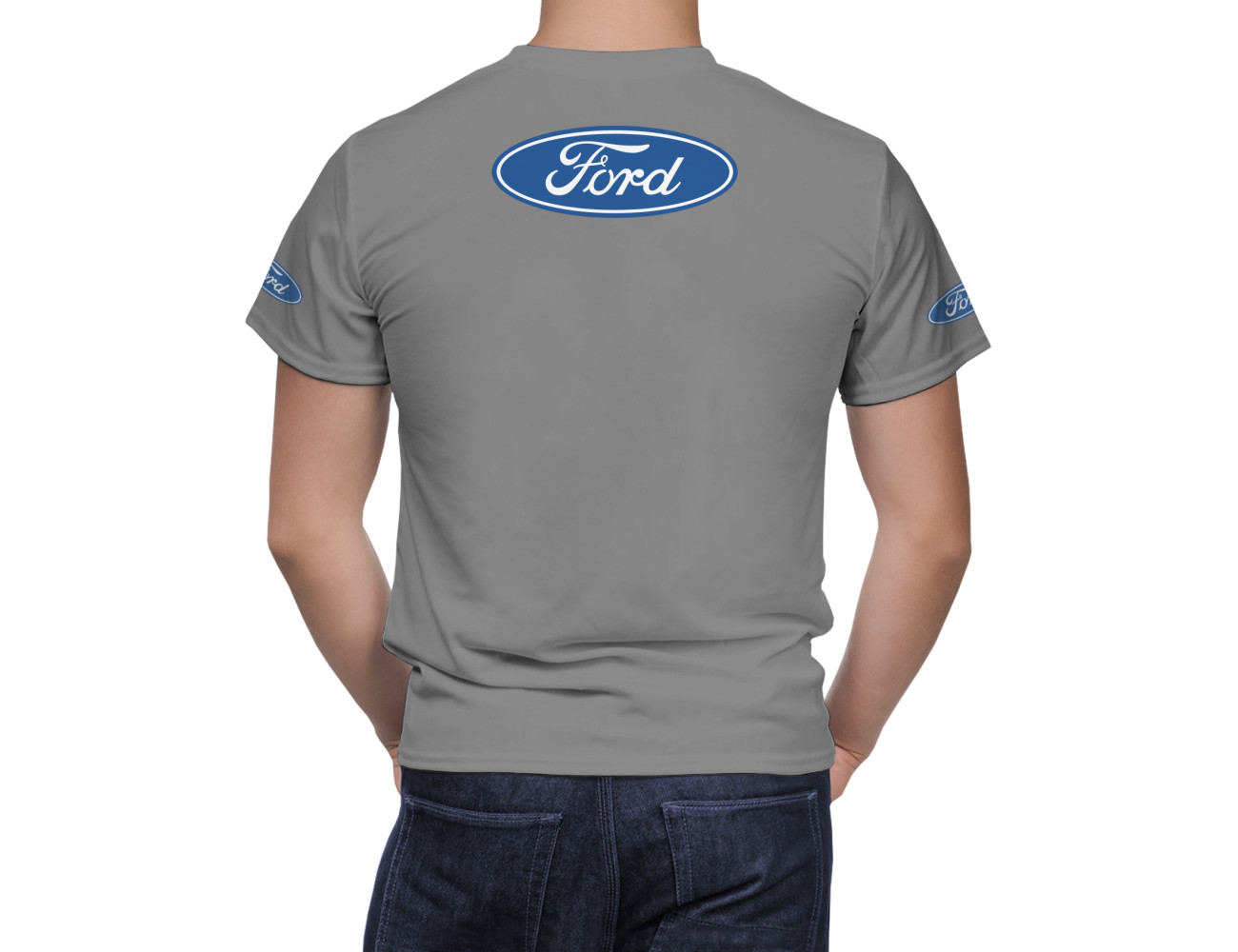 Ford Grau T-Shirt, FGTS--3759