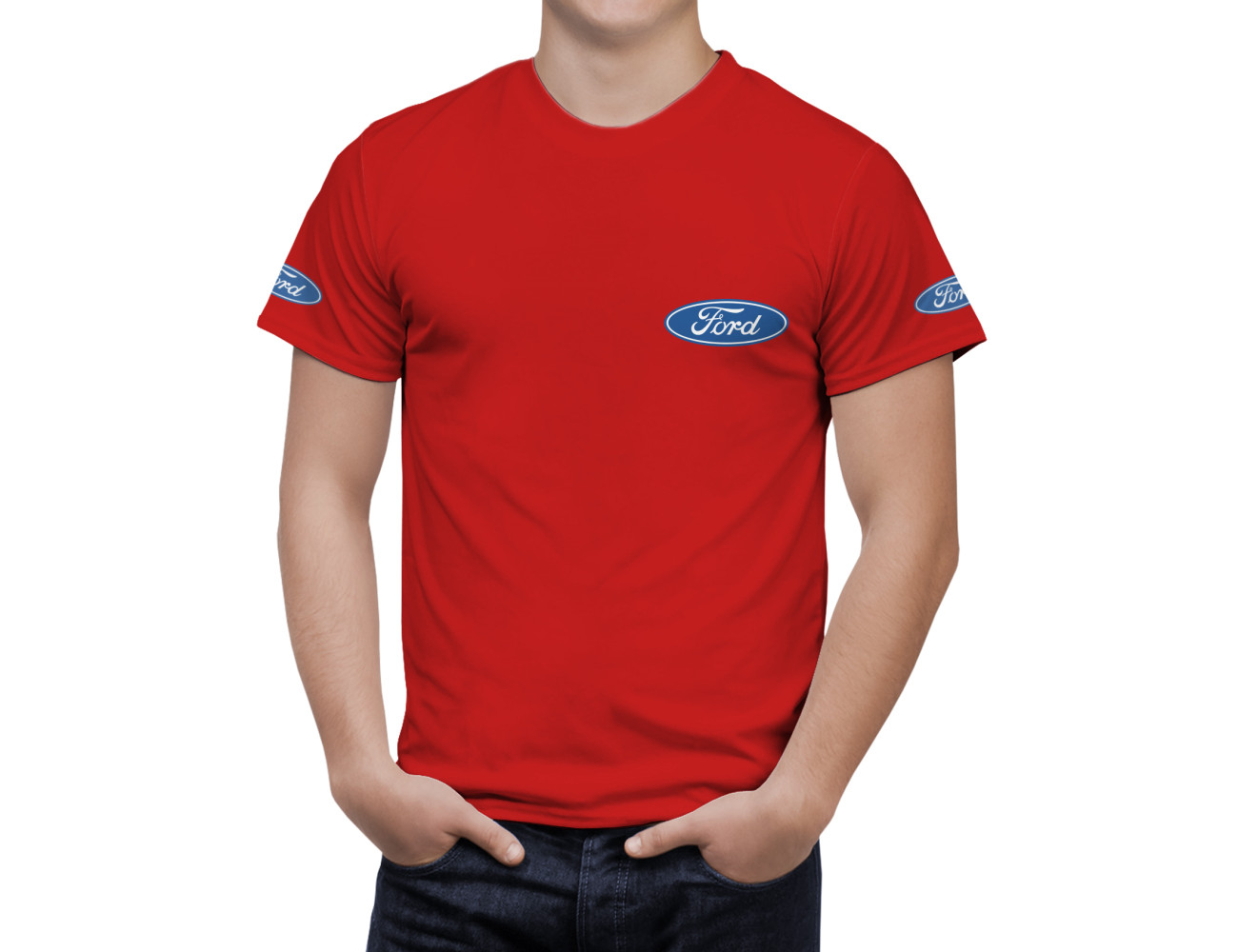 Ford Red T-Shirt, FRTS--3648