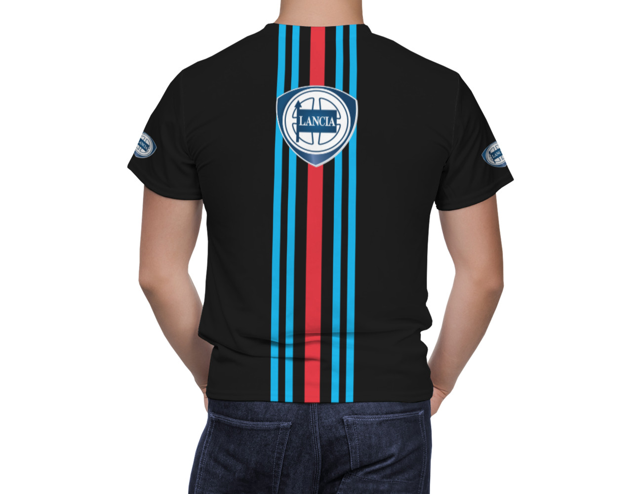 Lancia Black T-Shirt, LBTS--6758