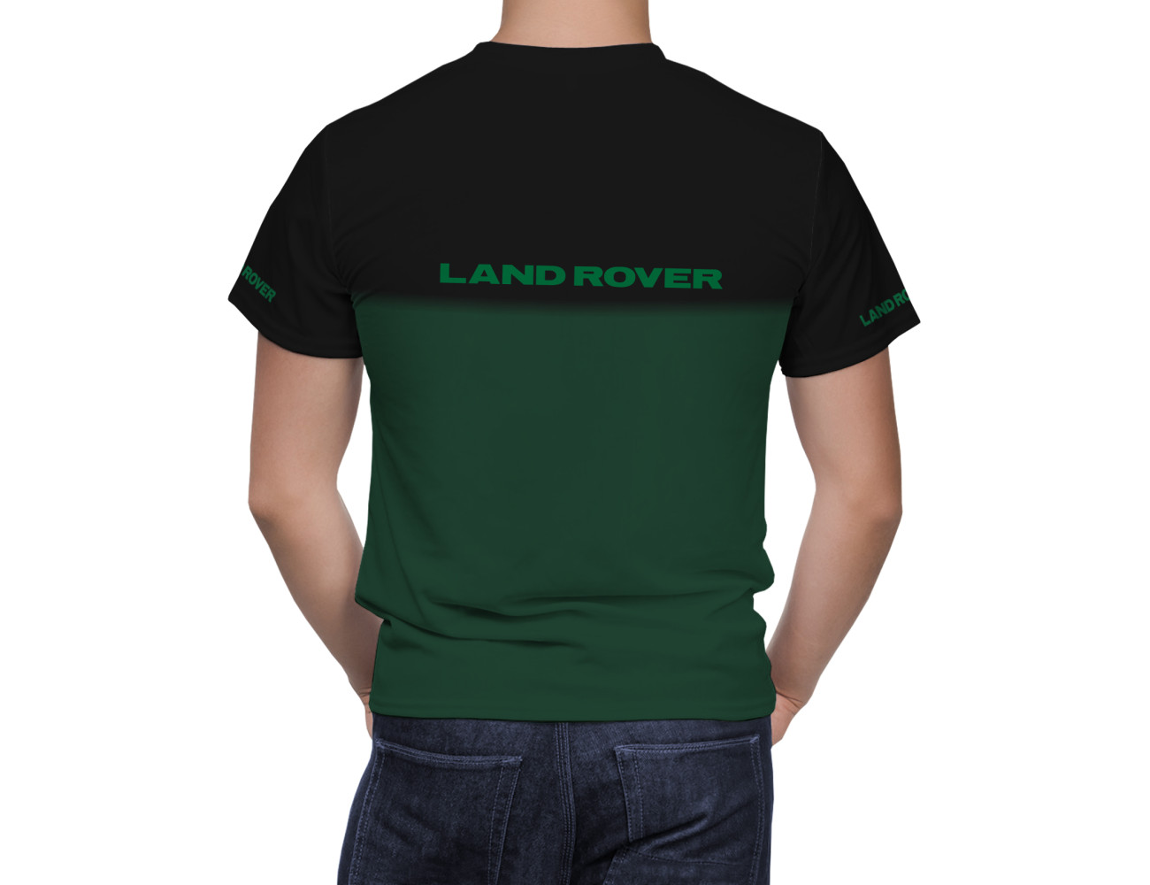 Land Rover Black Green T-Shirt, LAND--63