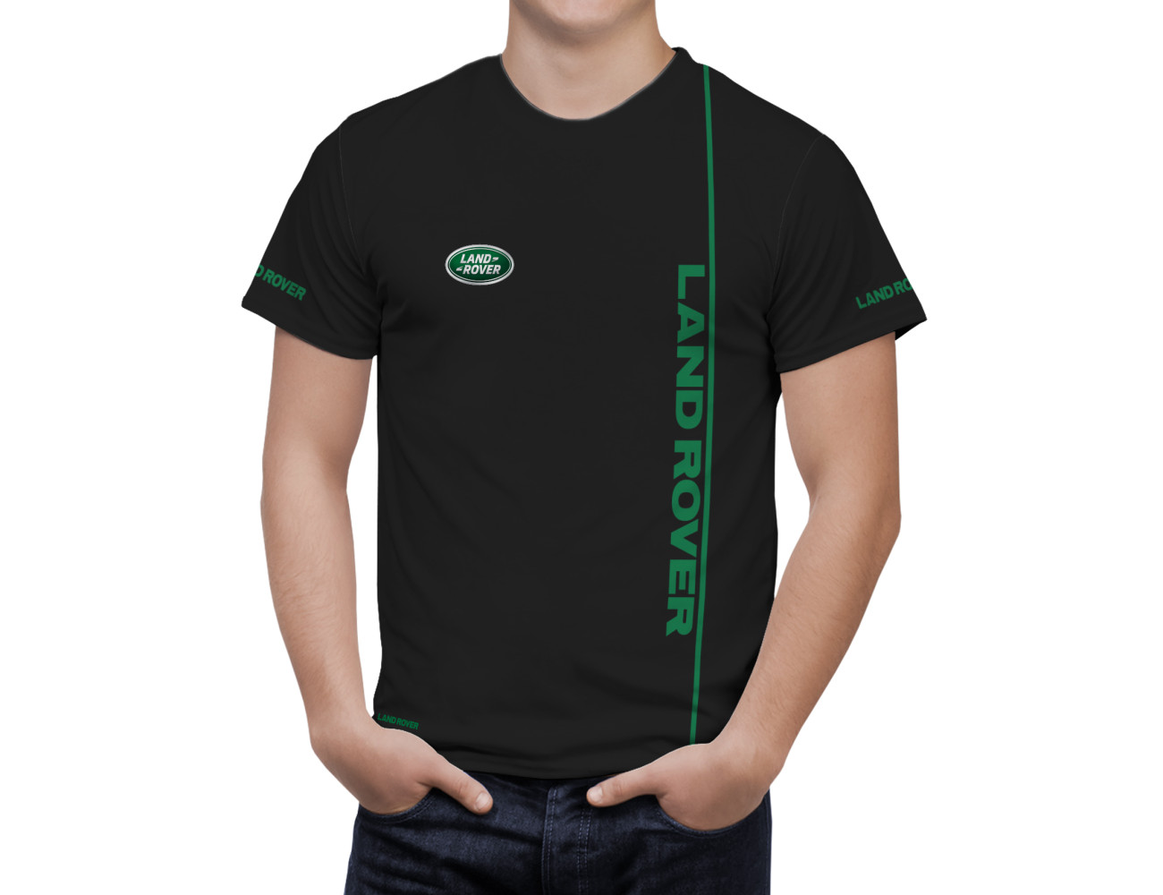 Land Rover Black T-Shirt, LAND--66