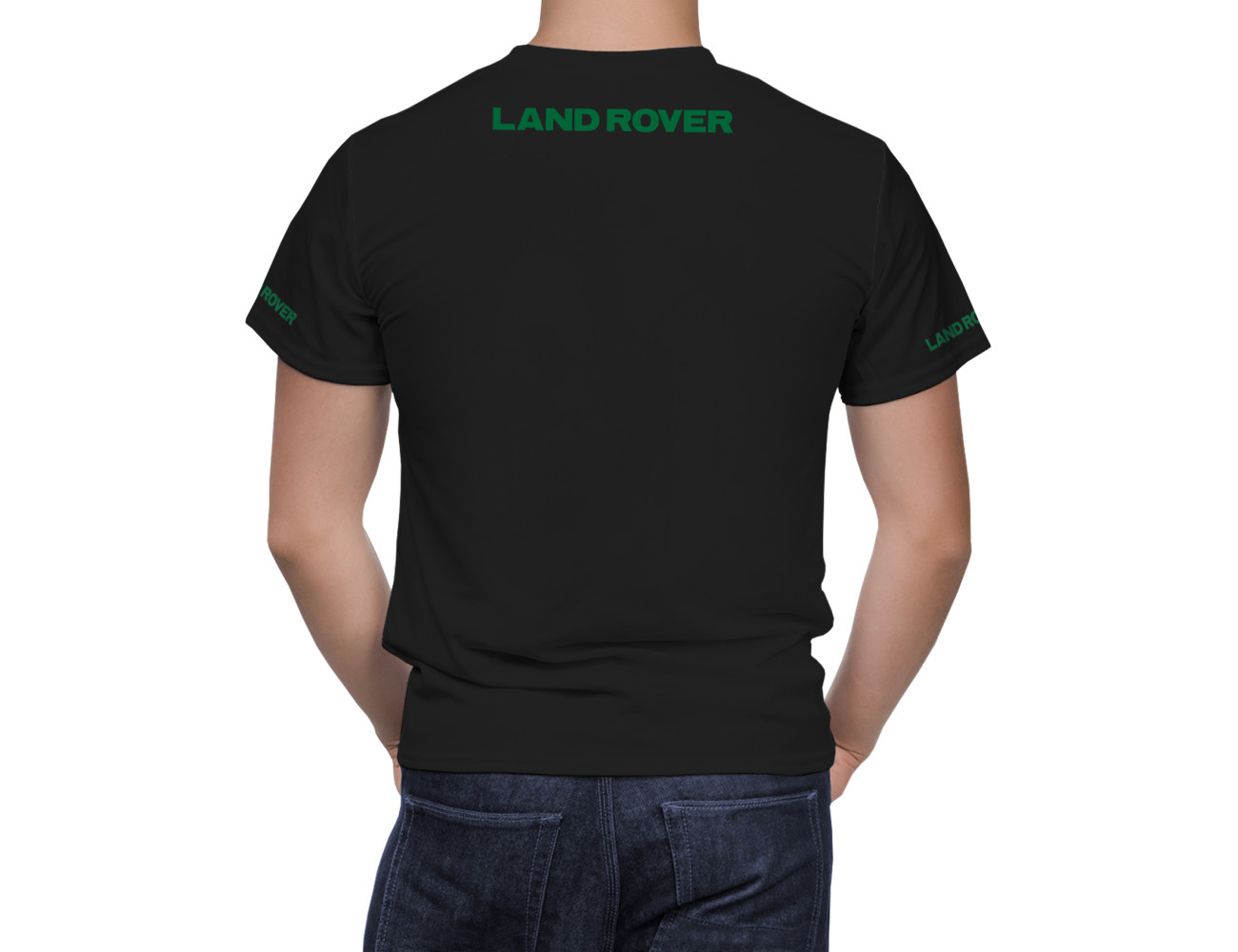 Land Rover Schwarz T-Shirt, LAND--66