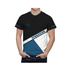 Mazda Black Blue T-Shirt