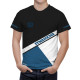 Mazda Black Blue T-Shirt, MBBTS--4321