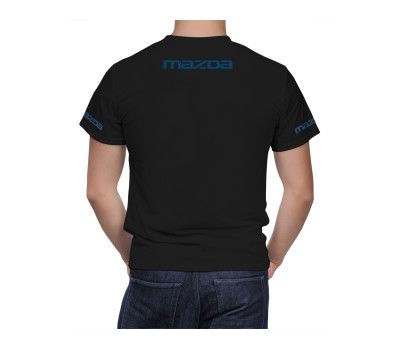 Mazda Schwarz Blau T-Shirt Mazda Schwarz Blau T-Shirt