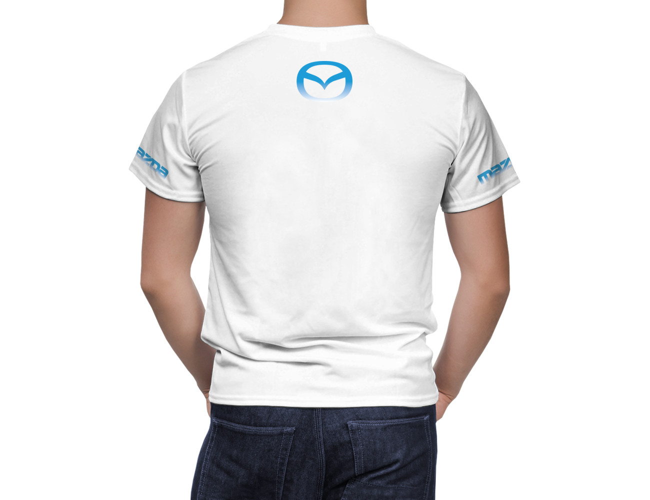 Mazda Weiß T-Shirt