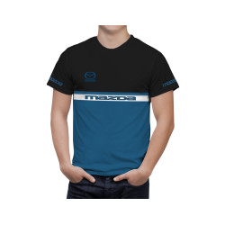 Mazda Black Blue T-Shirt