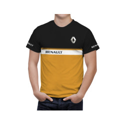 Renault Black Orange T-Shirt
