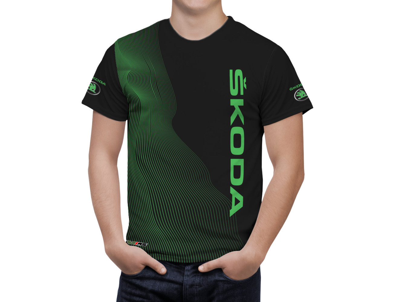 Skoda Nurburgring Black T-Shirt Skoda Nurburgring Black T-Shirt, SNBTS--9479