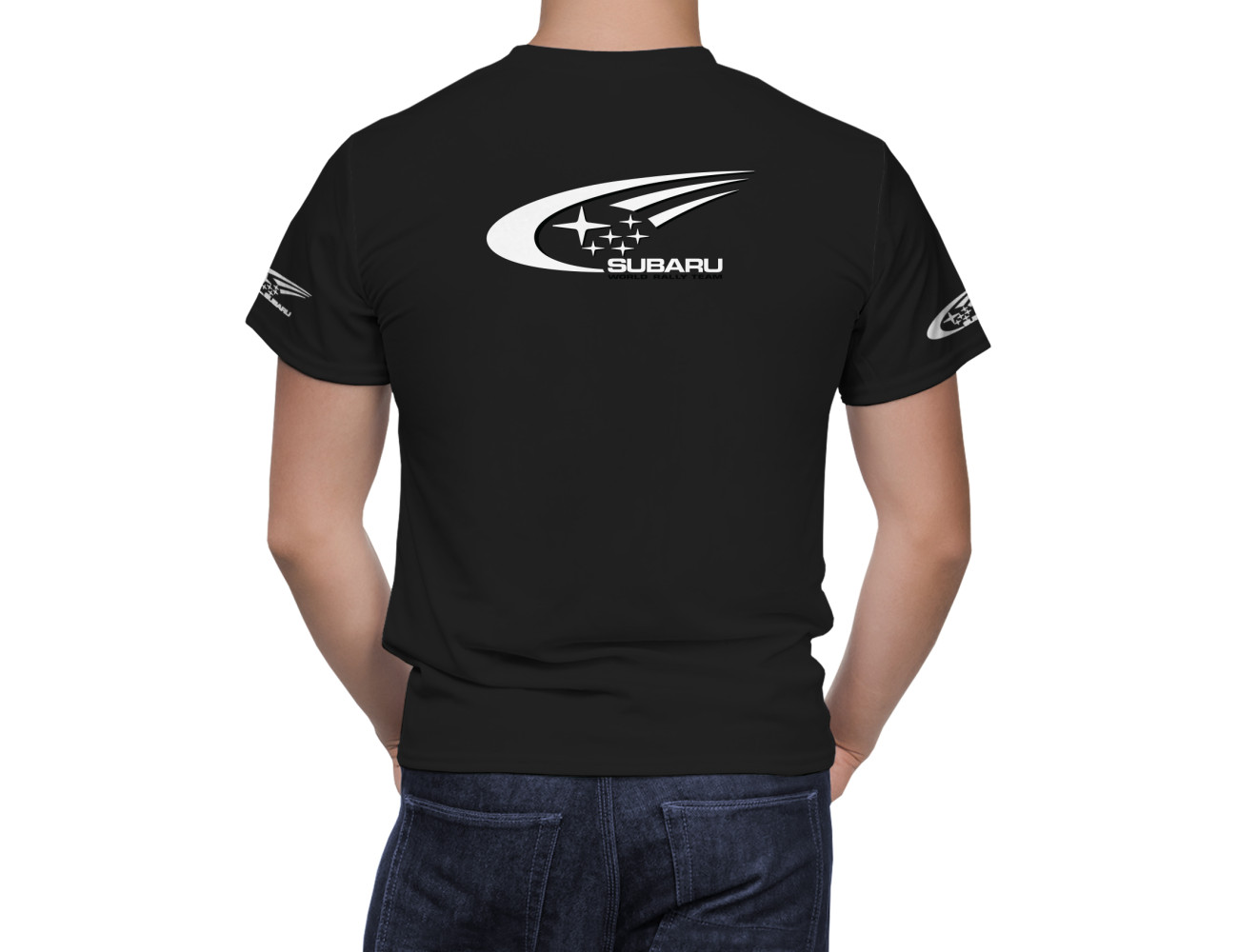 Subaru Black T-Shirt, SBTS--3554