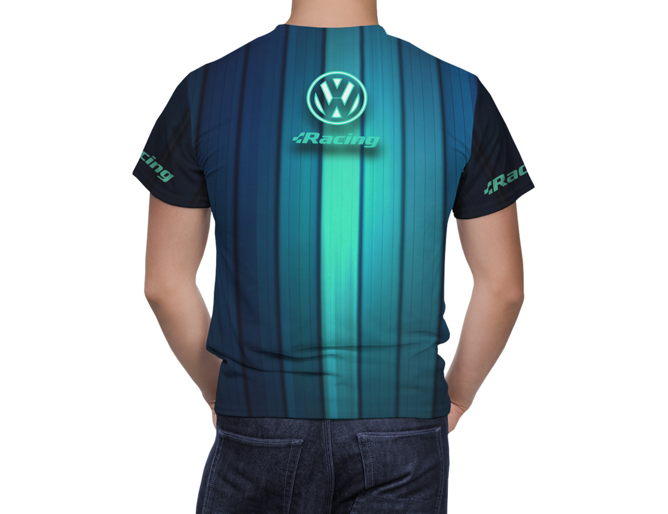 Volkswagen Black T-Shirt, VBTS--5700