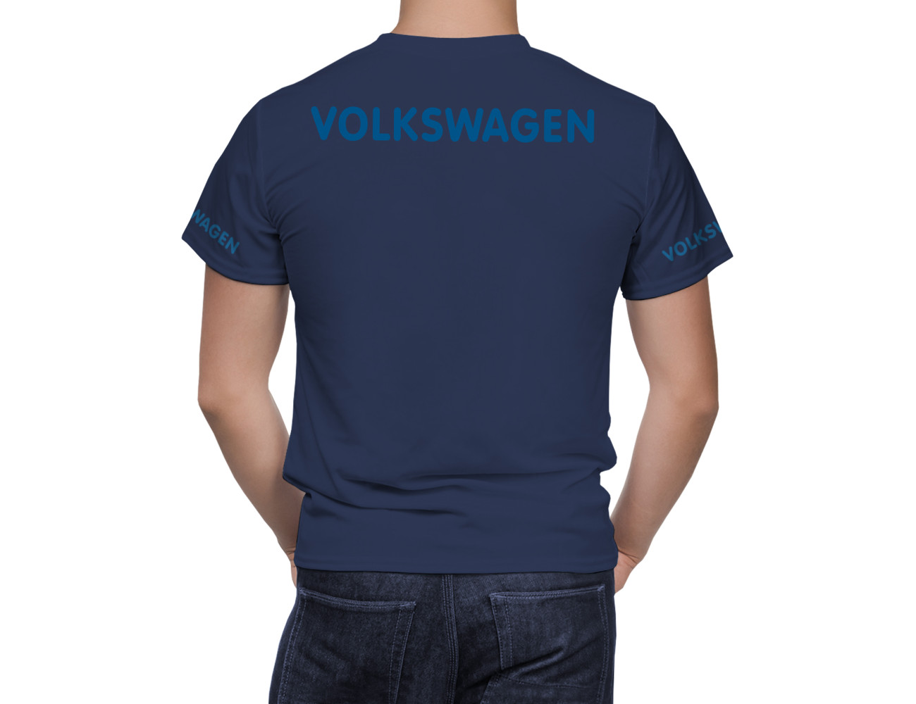 Volkswagen Blau Umbro T-Shirt, VBUTS--2805