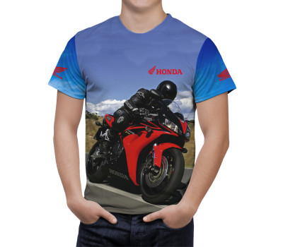Honda Blue Motor T-Shirt Honda Blue Motor T-Shirt