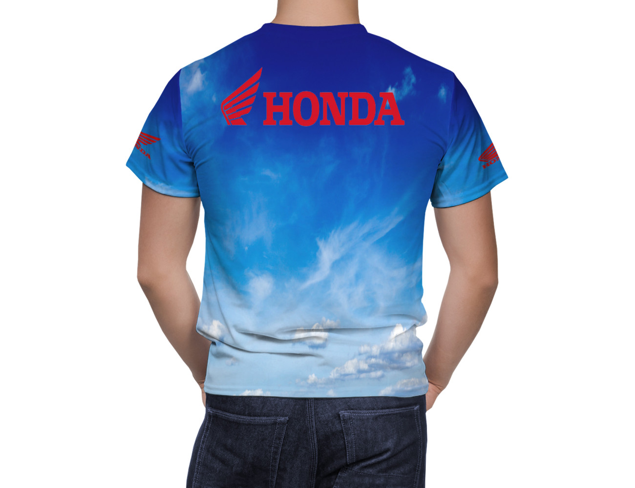 Honda Blue Motor T-Shirt