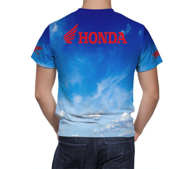 Honda Blue Motor T-Shirt Honda Blue Motor T-Shirt