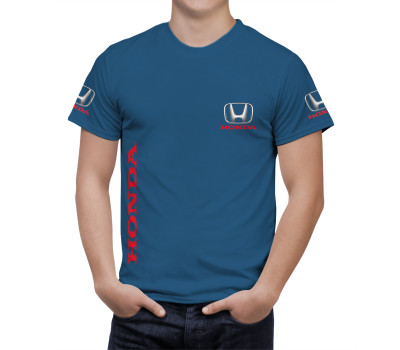 Honda Blue T-Shirt Honda Blue T-Shirt