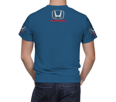 Honda Blue T-Shirt Honda Blue T-Shirt