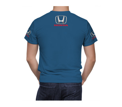 Honda Blue T-Shirt Honda Blue T-Shirt