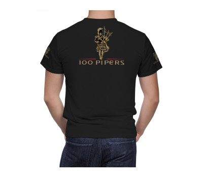 100 Pipers Whisky T-Shirt