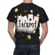 Casino Jackpot Card T-Shirt, POKER--1