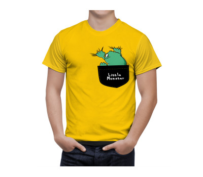 Little Monster Yellow T-Shirt