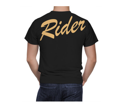 Rider no bike no life custom motorcycle Black T-Shirt