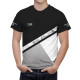 MAN Truck Schwarz Grau T-Shirt, MTBGTS--625