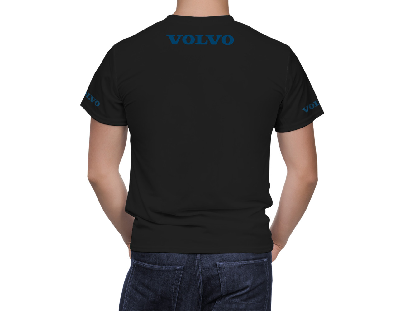 Volvo Truck Black Blue T-Shirt, VOLV--41