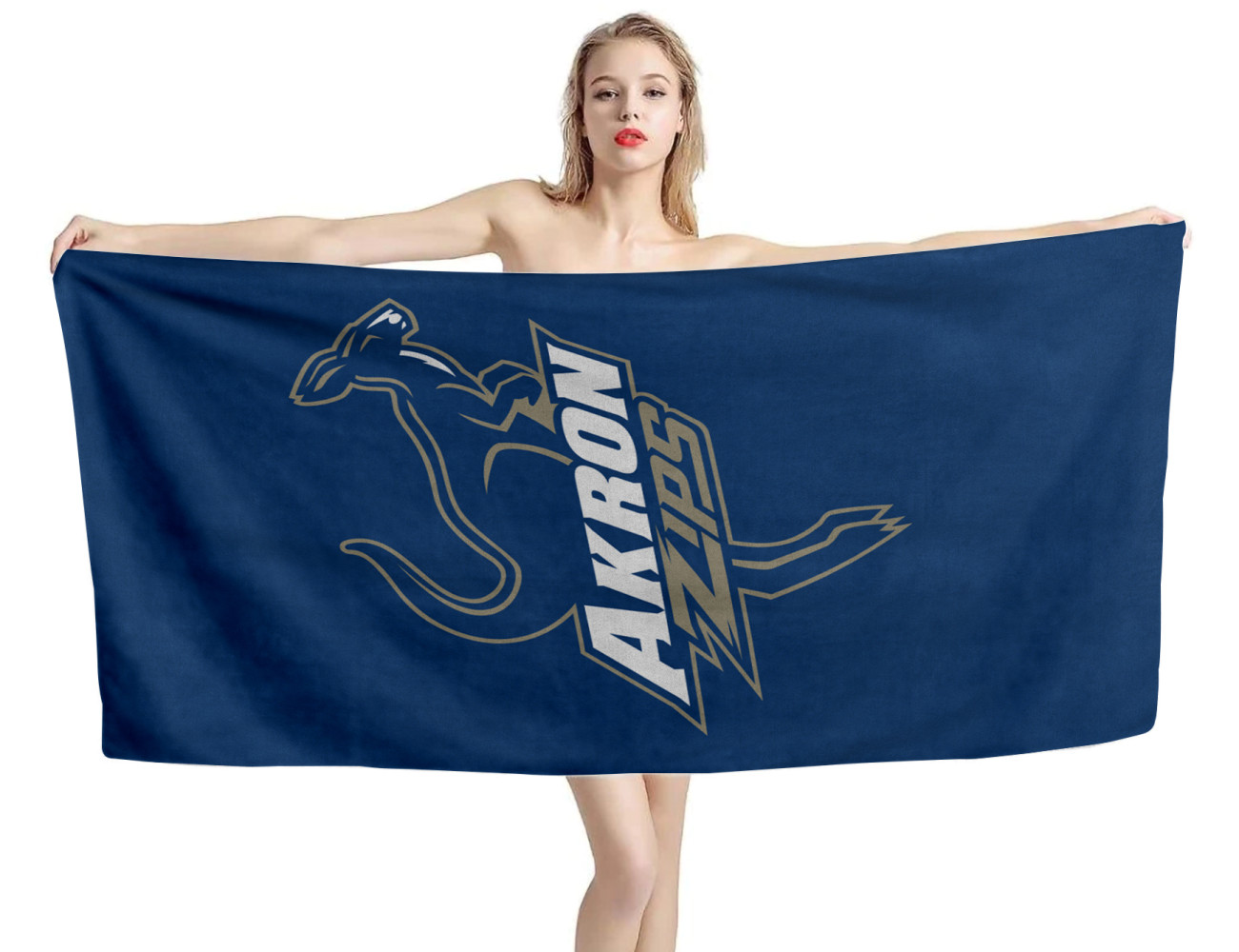 Akron Zips Beach Towel, NCAA--24