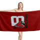 Ball State Cardinals Beach Towel, NCAA--25