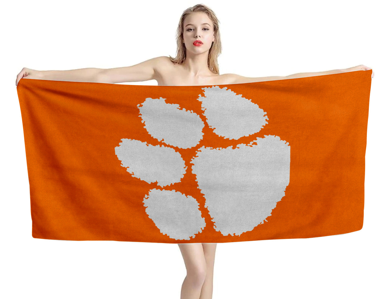 Clemson Tigers Beach Towel