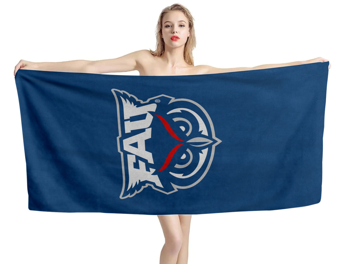 Florida Atlantic Owls Beach Towel