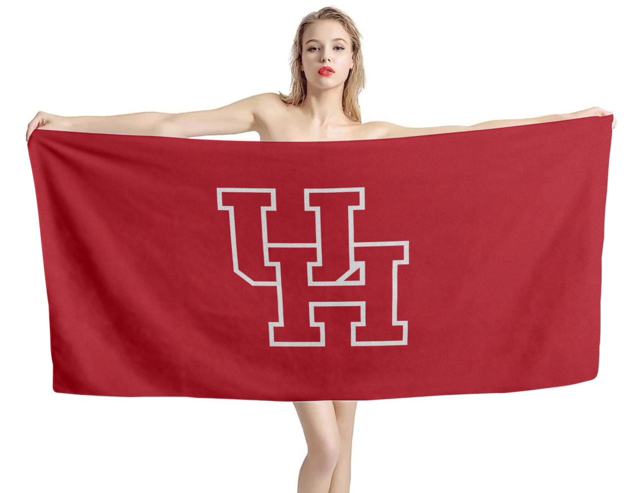 Houston Cougars Beach Towel