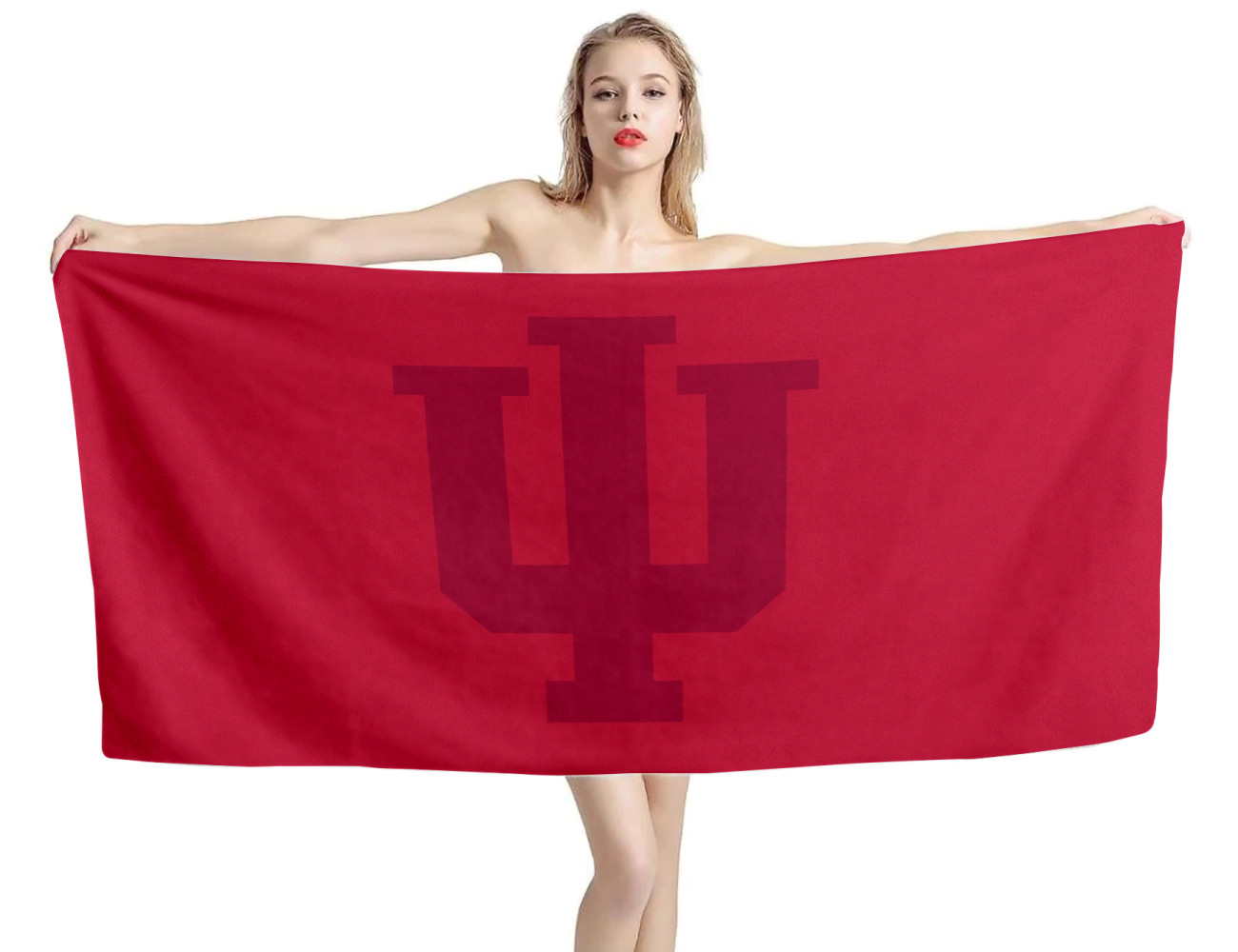 Indiana Hoosiers Beach Towel