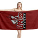 Massachusetts Minutemen Beach Towel, FBS-IND-NCAA--2