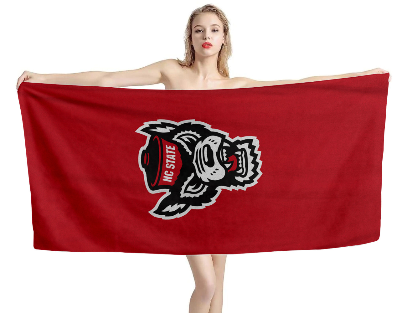 NC State Wolfpack Beach Towel