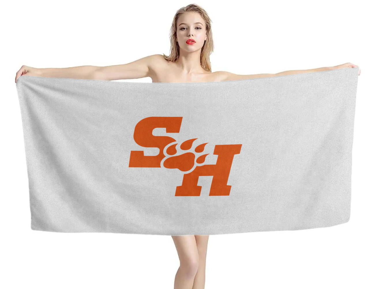 Sam Houston Bearkats Beach Towel