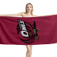 Temple Owls Beach Towel Temple Owls Beach Towel