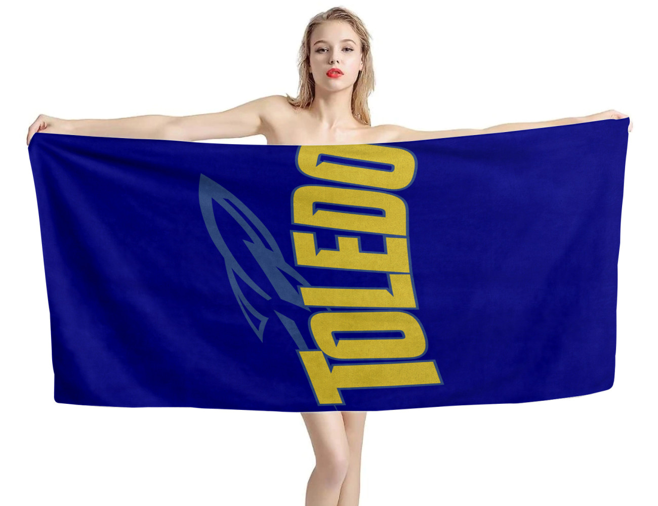 Toledo Rockets Beach Towel, NCAA--34