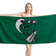 Tulane Green Wave Beach Towel Tulane Green Wave Beach Towel