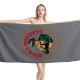 Birra Moretti Beer Gray Beach Towel, BEER--12