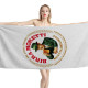 Birra Moretti Beer White Beach Towel, BEER--13