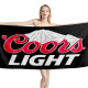 Coors Light Beer Schwarz Strandtücher, BEER--TOWEL-15