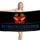 Feldschlosschen Beer Black Beach Towel, BEER--TOWEL-4