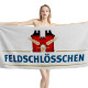 Feldschlosschen Beer White Beach Towel, BEER--TOWEL-3