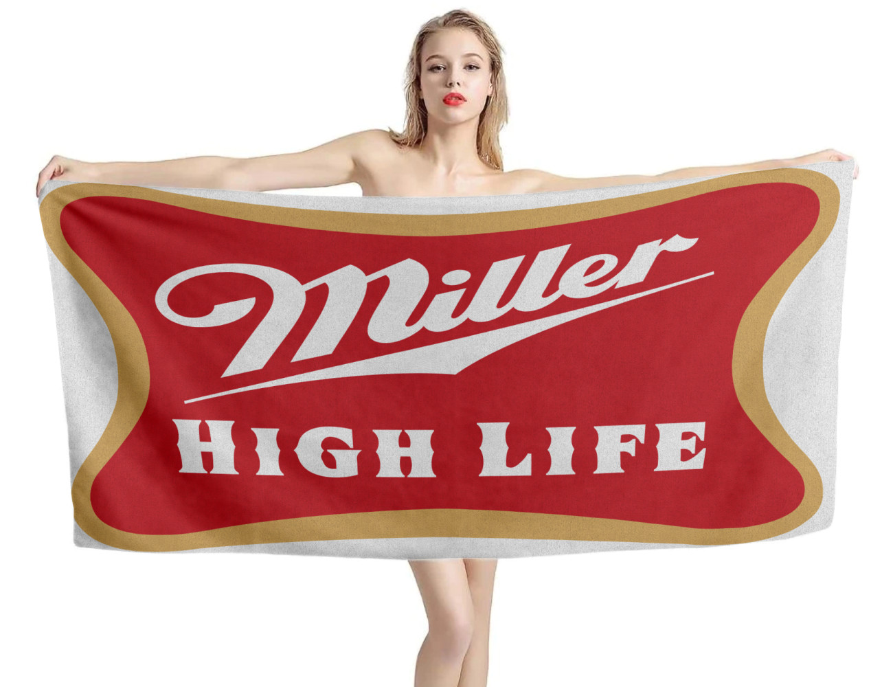 Miller High Life Rot Strandtücher