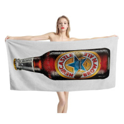 Newcastle Beer White Beach Towel