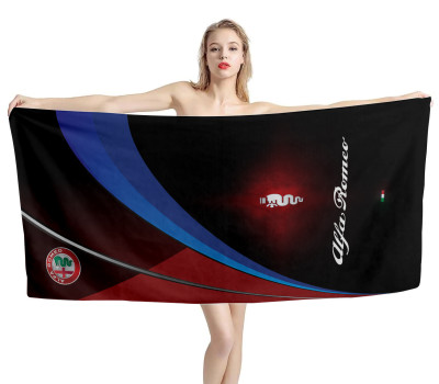 Alfa Romeo Logo Beach Towel